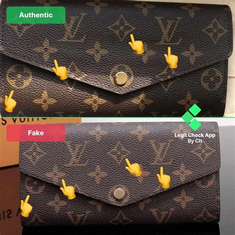 louis vuitton real vs fake men's wallet|Louis Vuitton wallet authenticity check.